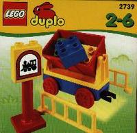 Lego 2739 Tipping Cargo Wagon
